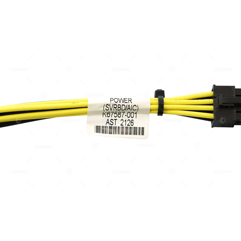 K67587-001 INTEL 8 PIN TO 2X 4 PIN GRAPHICS POWER CABLE 0.25M